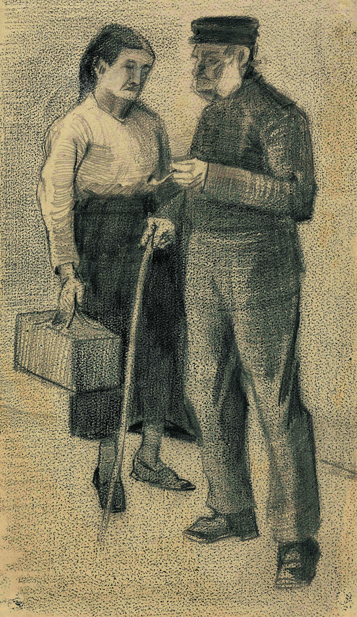  文森特·威廉·梵高  Vincent Willen Van Gogh —— 男人与妻子